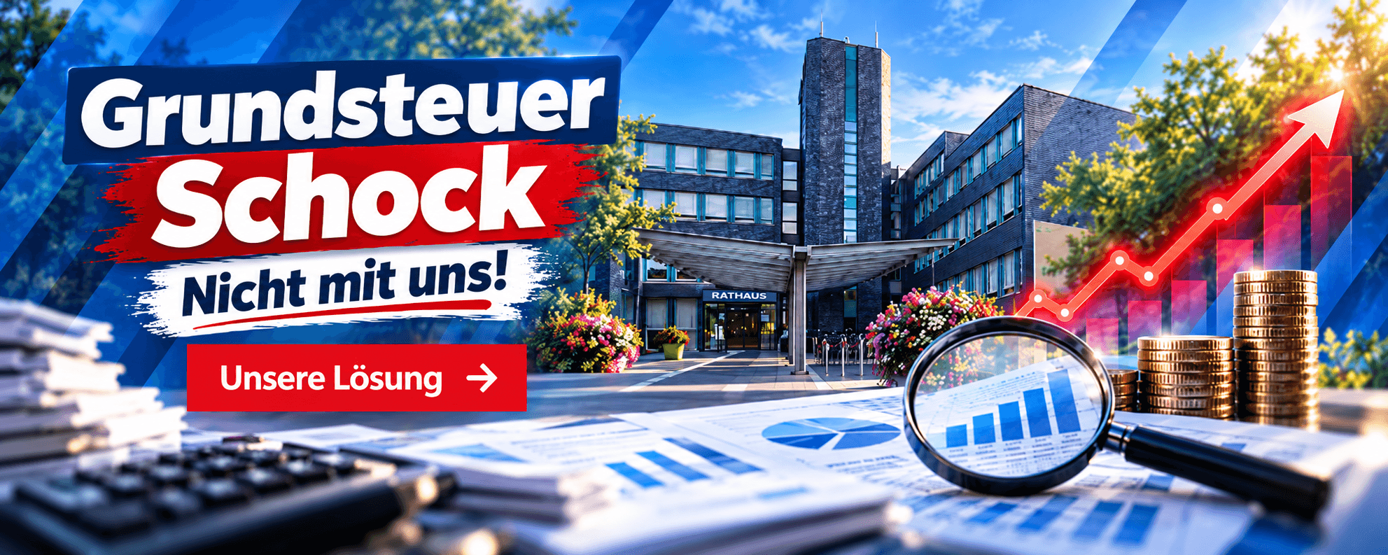Grundsteuer-Schock: Unsere Lösung